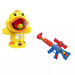 ست اسباب بازی تفنگ بازی مدل اردک Shooting to Mouth Duck کد 666-اسباب بازی تفنگ